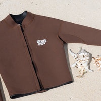 SUNWARD BOUND WETSUIT JACKET - COFFEE